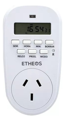 Temporizador Digital Programable Enchufable 10a 220v 2300w