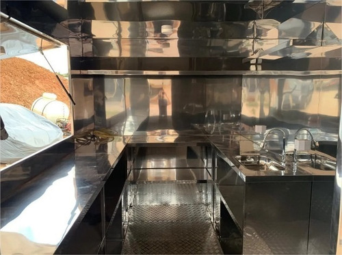 Trailer Food Truck 4m X 2m Com Freio 10x S/ Juros No Cartão