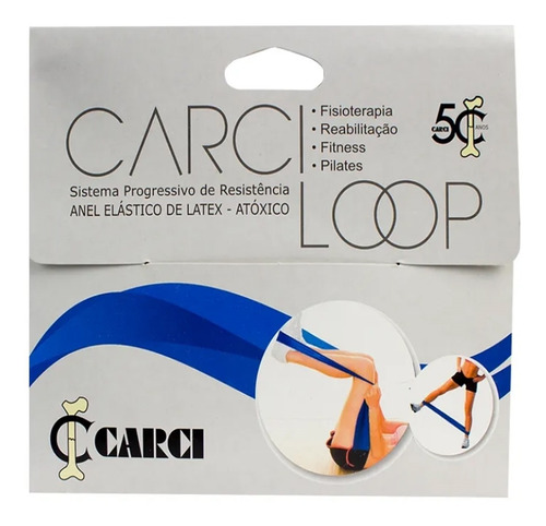 Carci Loop Nível Forte Faixa Elástica Circular Cor Roxa