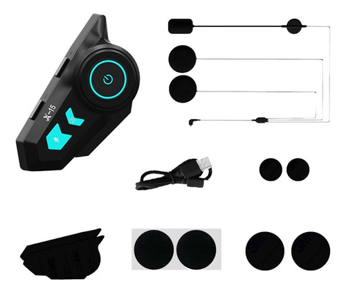 Casco Intercom Auricular Respuesta Micrófono Duro