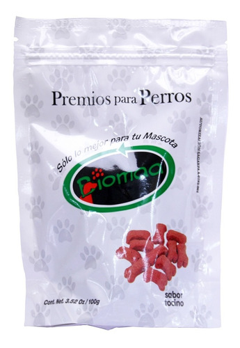 Premios Para Perro Biomaa Sabor Tocino 100 Gr