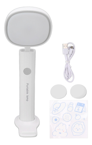 Linterna Cuadrada Recargable De Escritorio Plegable Con Form