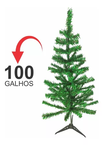 Pinheiro Arvore De Natal Tradicional 80 Galhos 90cm Oferta