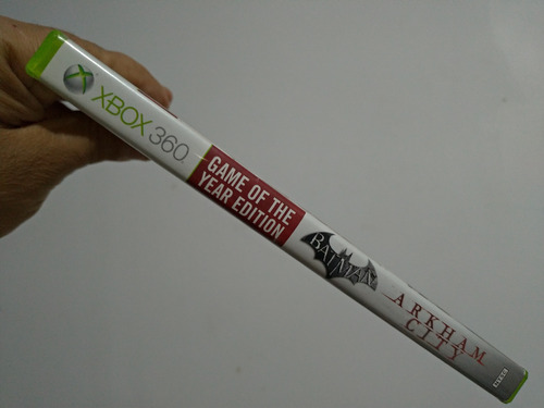 Jogo Xbox 360 Batman Arkham City Edição Game Do Ano Original (Usado)