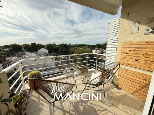 Departamento En Venta De 2 Ambientes Con Parrilla Y Cochera Doble - San Andres