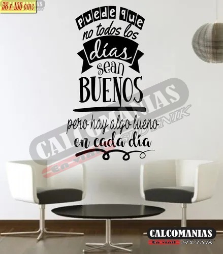 Vinil Decorativo Para Pared Frases Letras Puede Que No