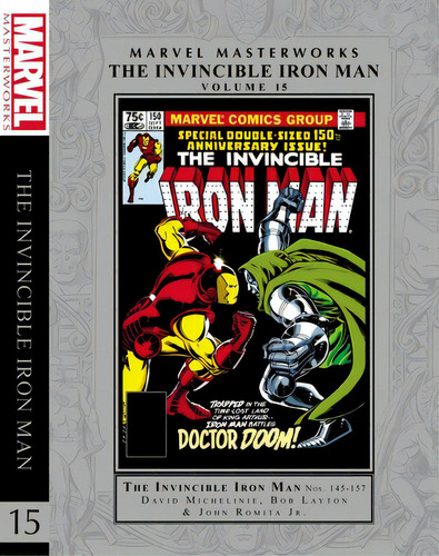 Marvel Masterworks: The Invincible Iron Man Vol. 15, De Michelinie, David. Editorial Marvel Comics Group, Tapa Dura En Inglés