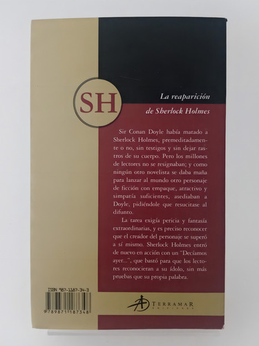 La Reaparición De Sherlock Holmes Conan Doyle