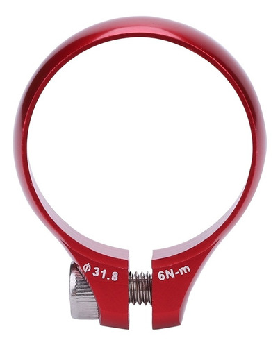 Imagen 4 de 10 de Abrazadera Bicicleta 31.8mm Para Tija De Sillín 27.2 Super L