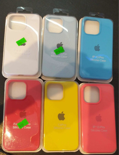 Imagen 9 de 10 de Silicone Case Para iPhone 13 Pro Original Afelpada 13pro