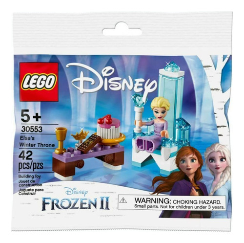 Lego Disney Frozen 2 El Trono De Invierno De Elsa 30553