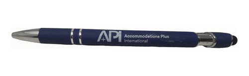 Bolígrafo Api Punto Mediano Tinta Azul Pack 3pz
