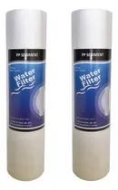 Comprar 2 Membranas Filtrantes Pp Sedimentos 10 Pulgadas Filtro Agua
