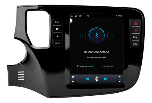 Multimídia Tesla Adak Play Outlander 2013/2022 2+64gb 9.7p