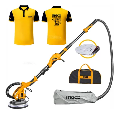 comprar Lijadora De Pared Techo 1050w Drywall Pinta Aspiradora Ingco