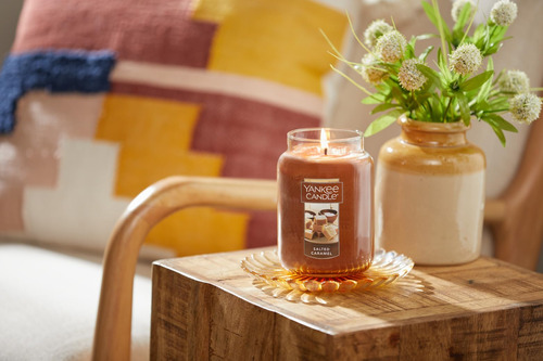 Yankee Candle Com Aroma De Caramelo Salgado Clássico 22oz Gr