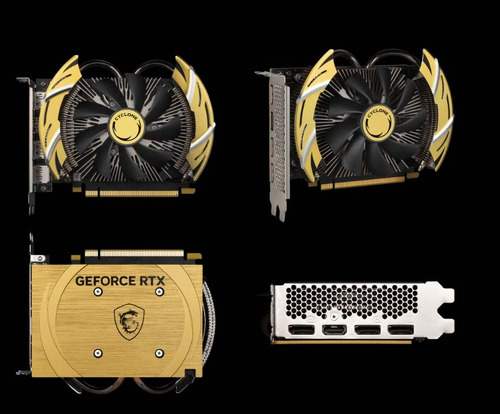 Msi Rtx 4060 Cyclone 8g Oc Nv, 8gb Gddr6, Color Dorado