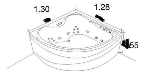 Jacuzzi Hidromasaje Para Dos Personas (Usado)