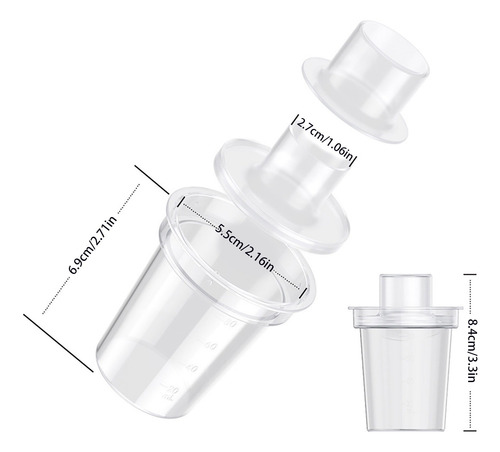Contenedor Recolector De Leche Tommee Tippee X6 Unidades