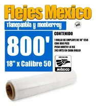 Comprar Playo Emplaye De Flejes México 50cm X 243m 800 Pies Trans.