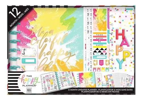 Kit Happy Planner Agenda Planificadora Organizador Estampas