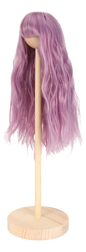 Peluca De Muñeca Artificial De Seda De Alta Temperatura, Pel