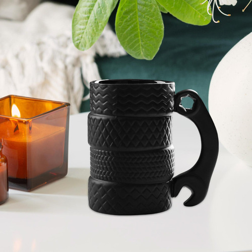 Cks Taza De Café Con Diseño De Neumáticos, Taza Novedosa,