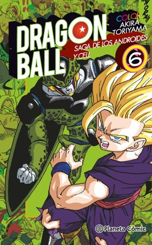 Dragon Ball Color Cell Nãâº 06/06, De Toriyama, Akira. Editorial Planeta Cómic, Tapa Blanda En Español