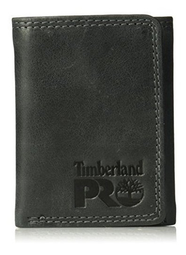 Timberland Pro Cuero De Los Hombres Rfid Trifold Phjqo