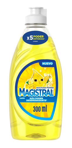 Detergente Magistral Multiuso Limón X 300 Ml