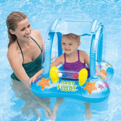 Imagem 2 de 2 de Baby Bote Inflavel Kiddie C/cobertura