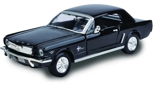 Ford Mustang Cabrio 1964 – Grün – 1. Generation – 1/24 Modellauto Von Motormax – Mit öffnenden Türen & Motorhaube