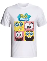 Comprar Playera Bob Esponja - Bob Esponja Y Patricio Collage