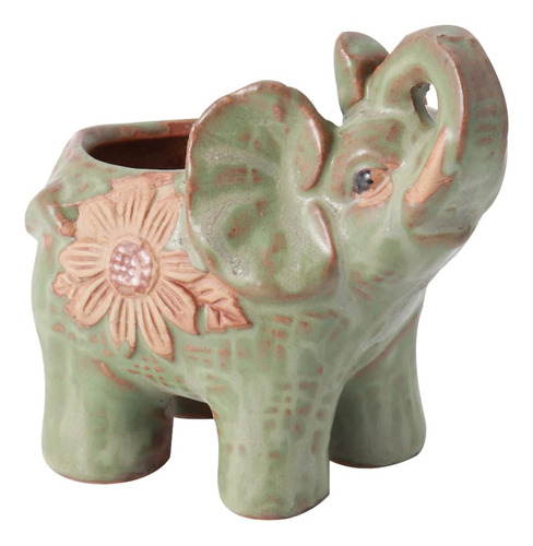 Maceta Suculenta De Elefante De Becerro, Macetero Decorativo