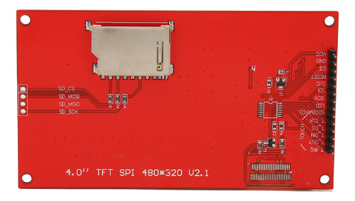 Módulo De Pantalla Lcd Spi Tft De 4 Pulgadas 480x320 Ili9486