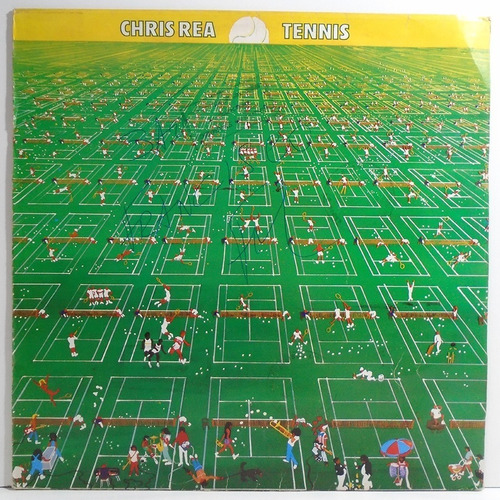 Chris Rea 1980 Tennis Lp Dancing Girls / Sweet Kiss