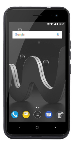 Funda De Teléfono Negra De Tpu For Wiko Jerry 2