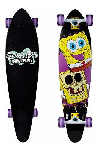 Kryptonics Spongebob 36  Longboard Skateboard Completo