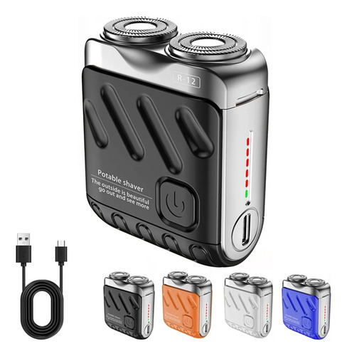. Mini Cortadora Doble Giratoria Eléctrica Portátil