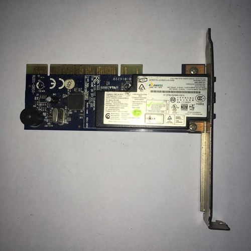 Tarjeta De Red Pci Fax Anatel Rd01 - D850 (Usado)