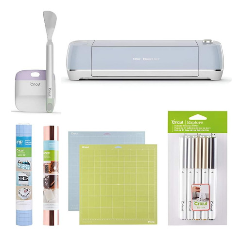 Maquina De Corte Cricut Explore Air 2 Blue Kit Completo 