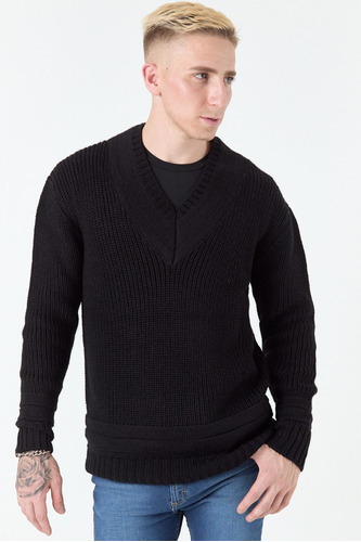 Sweater Dipa Negro Tascani