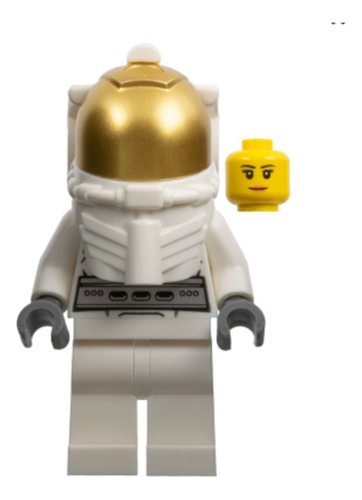 Lego City Space Exp. Mujer Astronauta Minifigura Original 1 Mujer Astronauta