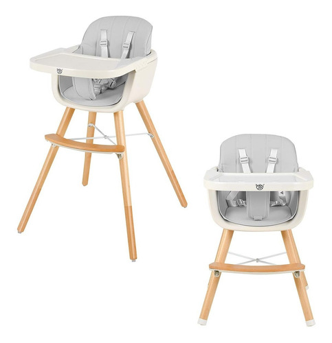 Comedor Para Bebés Y Niños Baby Joy Diseño Escandinavo Gris