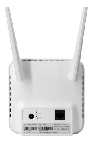 Imagen 8 de 9 de Modem Router 4g Lte C/chip Wifi Banda Rural Liberado.