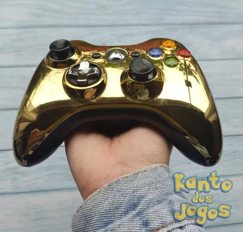 Controle dourado para Xbox 360 chega por US$ 54,99 nos EUA