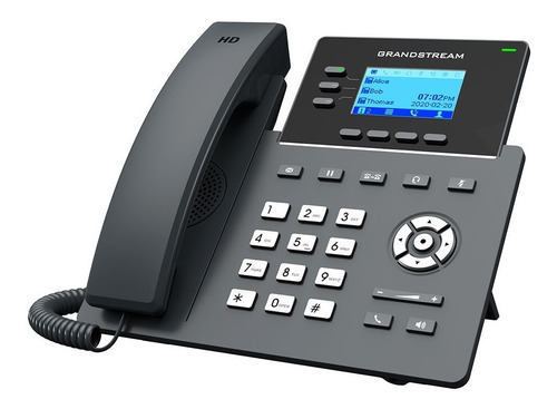Grandstream Grp2603, Teléfono Ip, 6 Cuentas Sip, 3 Líneas
