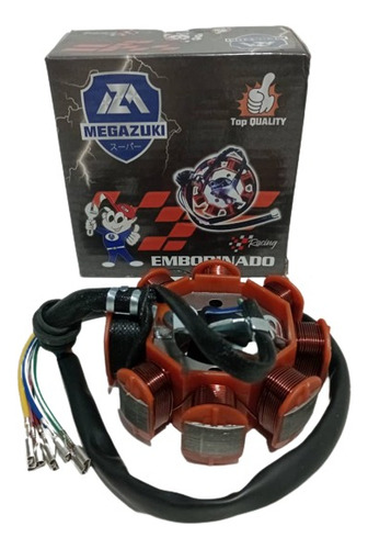 Embobinado Magneto 5 Cables 8 Campos Jaguar Bera 100% Cobre