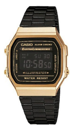 Reloj Para Unisex Casio A_168wegb_1b Negro