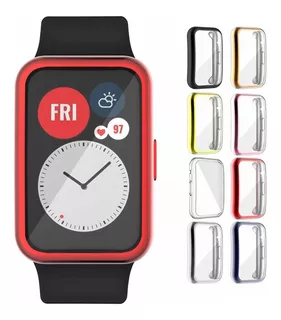 Combo 3 Fundas Cases Protector Premium Para Huawei Watch Fit